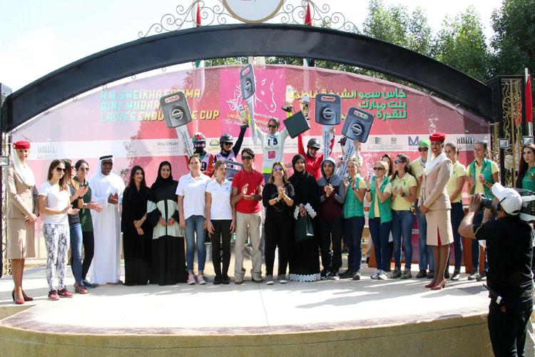 100-km Sheikha Fatima Bint Mubarak Ladies Endurance Cup awards