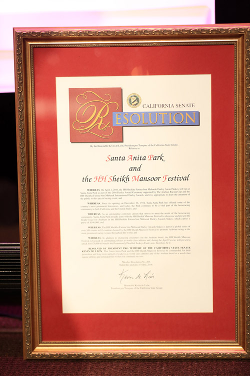 California State Senate commends role of HH Sheikh Mansoor Festival