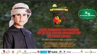 HH Sheikh Mohammed Bin Mansoor Bin Zayed Al Nahyan Endurance Race For Private Stables